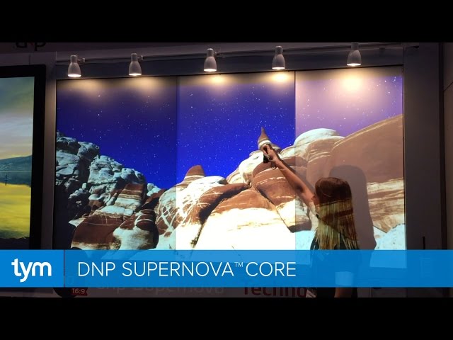 dnp Ambient Light Rejecting Screens at InfoComm 2016