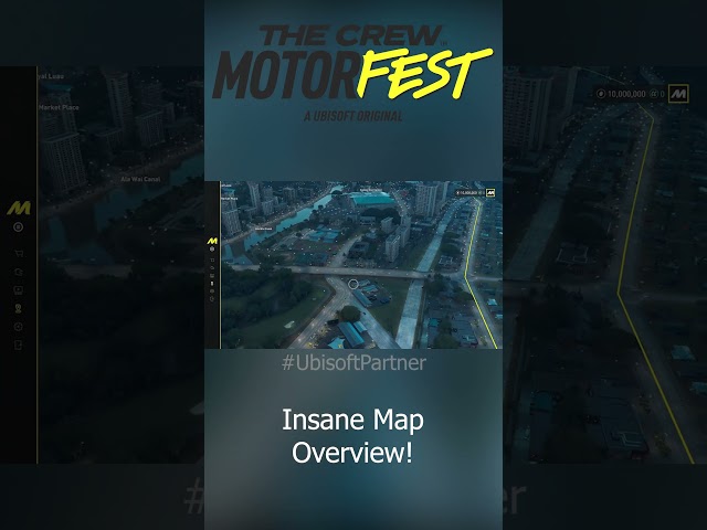 The Crew Motorfest Insane Map Overview Details! #shorts