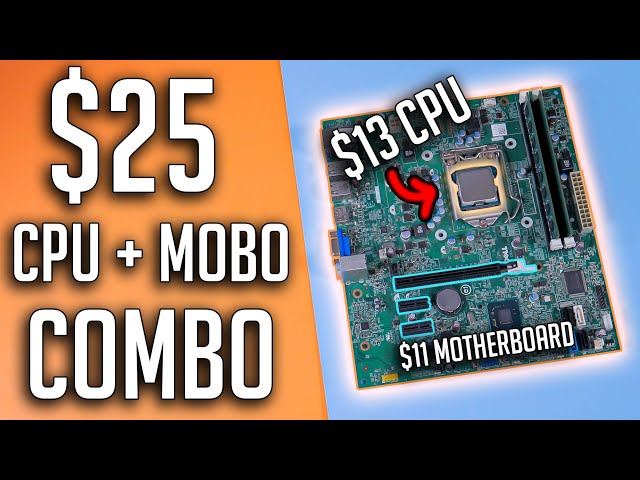 The $25 CPU & Motherboard Combo! (2023)