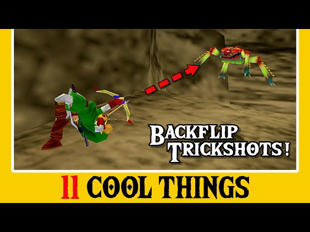Crazy Backflip Trickshots! - 11 Other Cool Things About Zelda: Ocarina of Time (Part 7)