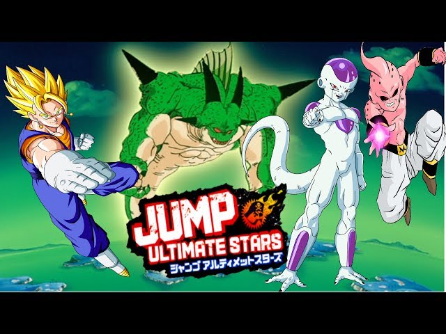 Jump! Ultimate Stars Super Vegito vs Frieza and Kid Buu HD 少年