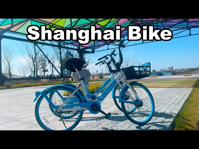 Shanghai Bike Track; Let's see if the East Bund track has been extended further south