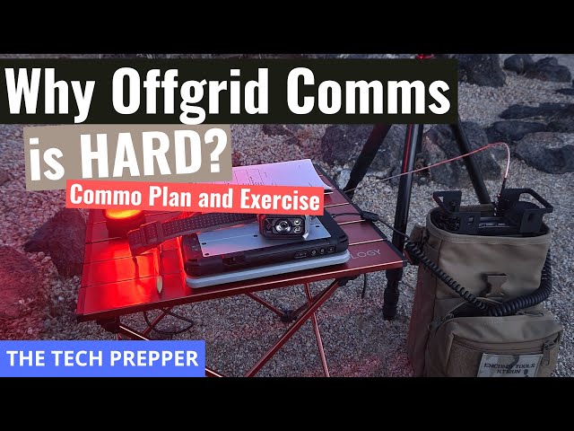 Why Offgrid Comms is Hard? - 1,500 Mile Targeted Contact & Plan
