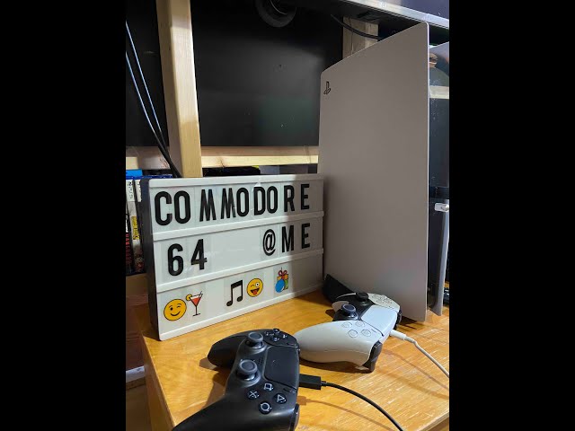Can the PS5 play Commodore 64 games? #C64 #PS5 #retrogaming