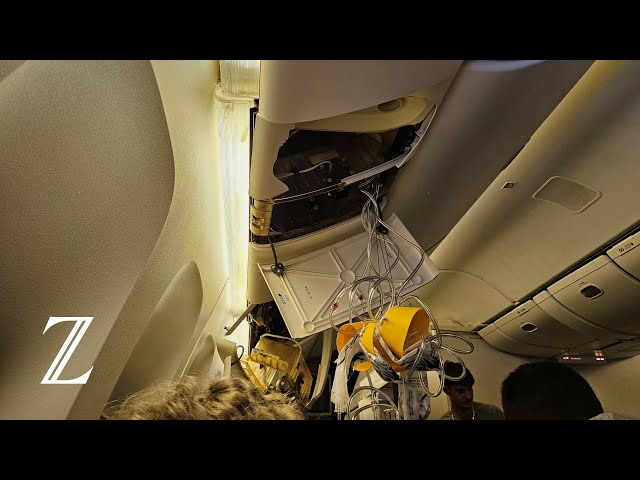 Passagier von Unglücksflug: "Ich habe gesehen, wie Menschen gegen die Decke knallten"