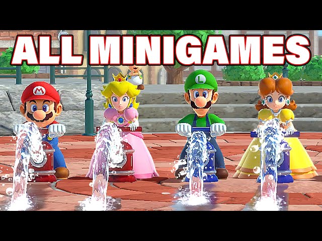 Super Mario Party All Minigames (Master Difficulty - Mario)