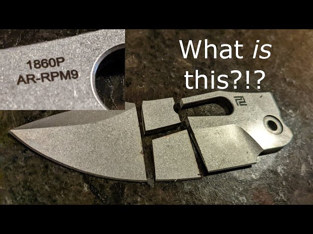 False Advertising - AR-RPM9 Knife Steel