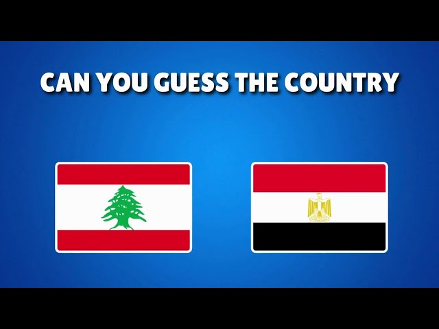 Can You Guess EVERY Country By Their Flag?