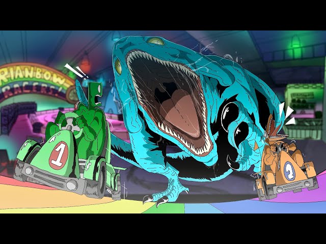 All Rainbow Friends (Ep. 20) x Poppy Playtime vs CYAN & YELLOW Arc | Huggy Wuggy x FNF Animation