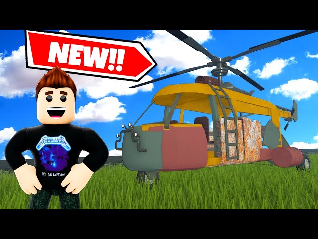 I Unlocked the NEW Helicopter in A Dusty Trip Plains Update Roblox!