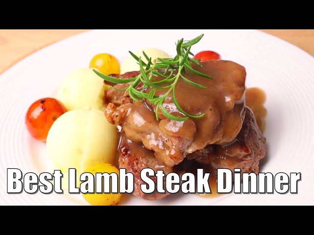 This is How You COOK Your LAMB STEAK - The Best Dinnertime Lamb Recipe | Perfectly Done