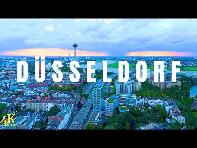 Düsseldorf, Germany 🇩🇪 4K UHD | Drone Footage