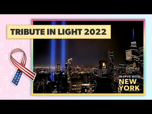 🎗️ 9/11 Tribute in Light 2022 - 9/11 Twin Tower Lights 2022 - Never Forget | September 2022