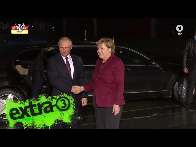Neulich im Bundestag (161): Merkels Tagebuch - Besuch von Putin | extra 3 | NDR