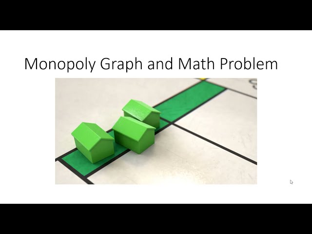 Monopoly Graph and Math Problem