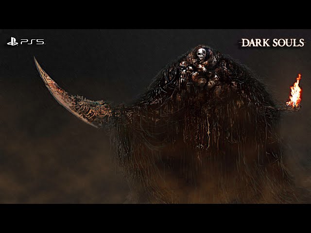 Dark Souls - Elynia's Journey | SL1 VS Gravelord Nito [SL1, Solo, No Damage].