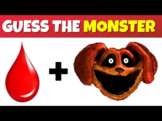 Guess The MONSTER By EMOJI + Dogday | Poppy Playtime Chapter 3 Character And Smiling Critters