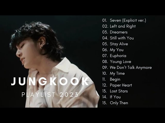 Jungkook Playlist 2023 #BTS #방탄소년단 #전정국 #정국