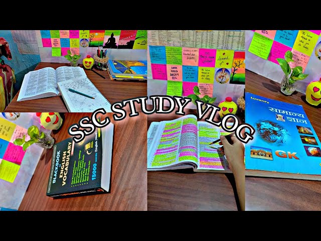 A DAY IN THE LIFE OF SSC CGL ASPIRANT 📚📖|| Ssc study vlog📚|| #ssc #studyvlog #aspirante #cgl