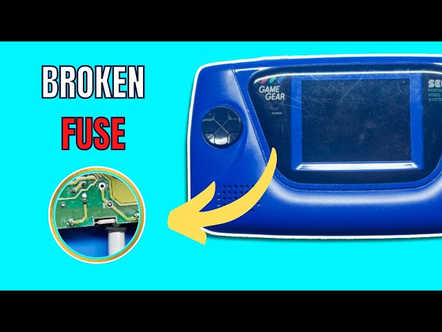 How to Replace Broken Fuse | Game Gear