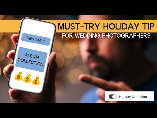 Every Wedding Photographer Should Try This Before Holidays!