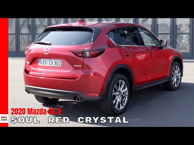2020 Mazda CX 5 Soul Red Crystal Exterior and Interior