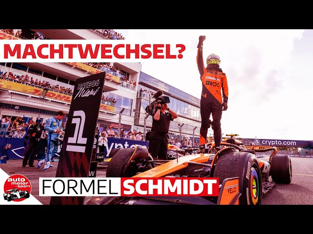 Norris schlägt Verstappen und Red Bull | Formel Schmidt GP Miami 2024