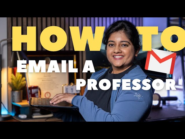 How to Email a Professor for Research Opportunities | High School Undergrad & Grad | Free Templates