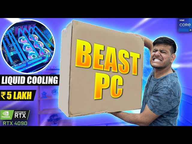 i Bought 5 Lakh Rupees Gaming PC *RTX 4090* 🤑