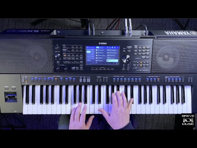 Yamaha PSR-SX900 Demo - ALL PLAYING NO TALKING
