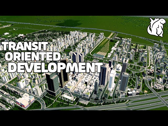 Transit-Oriented Development in Cities Skylines | Beginners Guide
