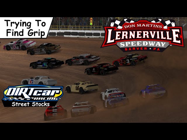 iRacing - Lernerville - Dirt Street Stocks - Trying To Find Grip