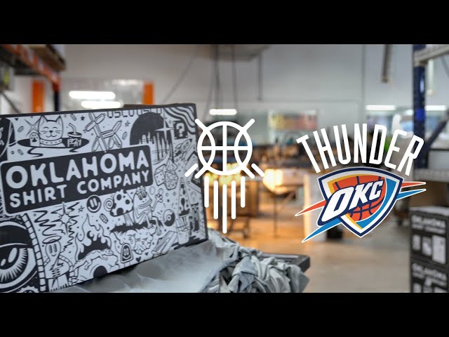 Thunder Playoffs/Oklahoma Shirt Company Print