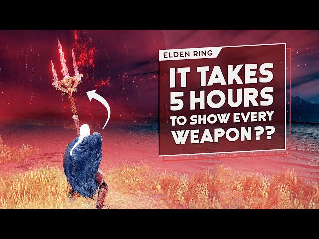 All 377 Weapons in Elden Ring