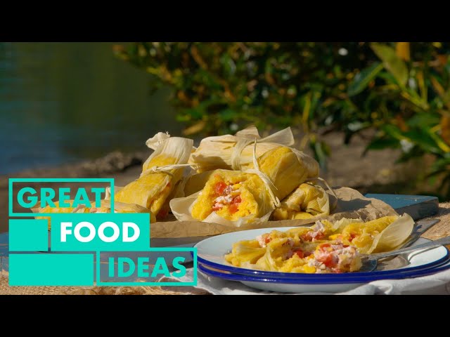 Cherry, Almond and Corn Tamales | FOOD | Great Home Ideas