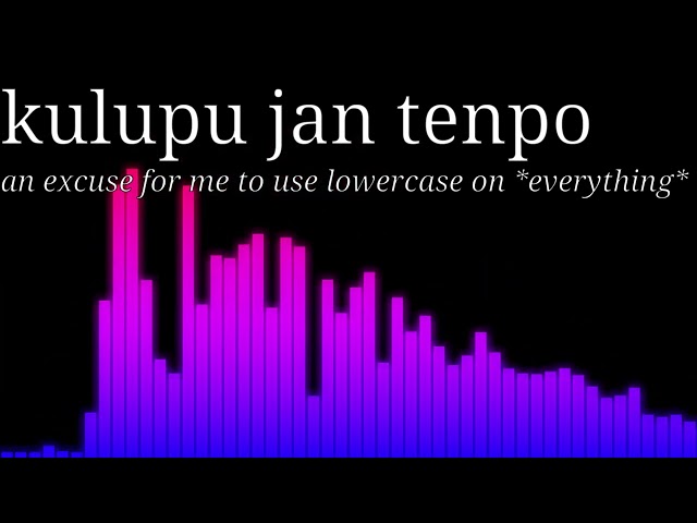 jan Misali - kulupu jan tenpo (abugida remix-cover-whatever)