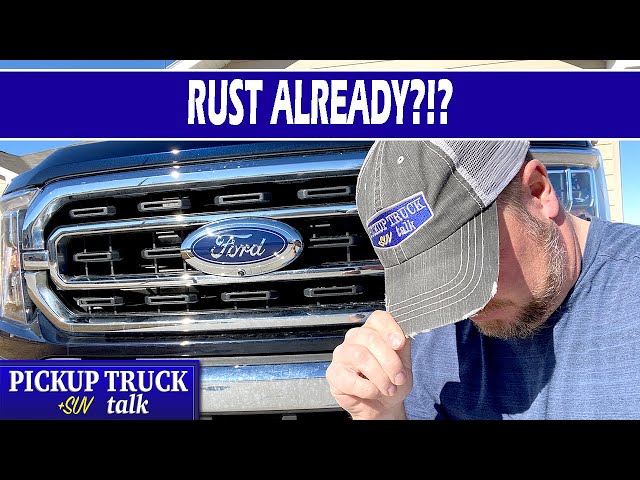 WTH! 2021 Ford F-150 Rust Already w/3k Miles, Other Recalls, Issue