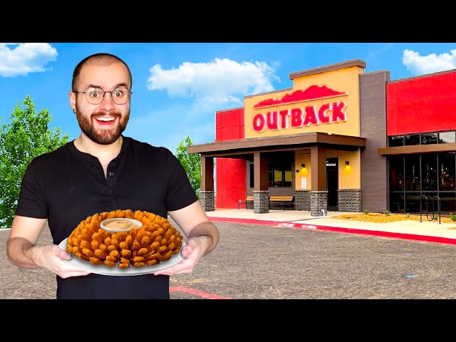 I Only Ate At Outback Steakhouse For 24 HOURS!