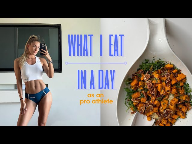 What I eat in a day as a professional athlete / Alica Schmidt