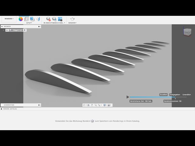 Tragfläche und Spanten erstellen mit Fusion 360 Autodesk Tutorial Deutsch Anfänger Modellbau CAD