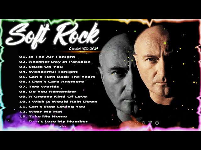 Phil Collins, Eric Clapton, Lionel Richie, Michael Bolton, Lobo | Soft Rock Collection 70s 80s 90s$#