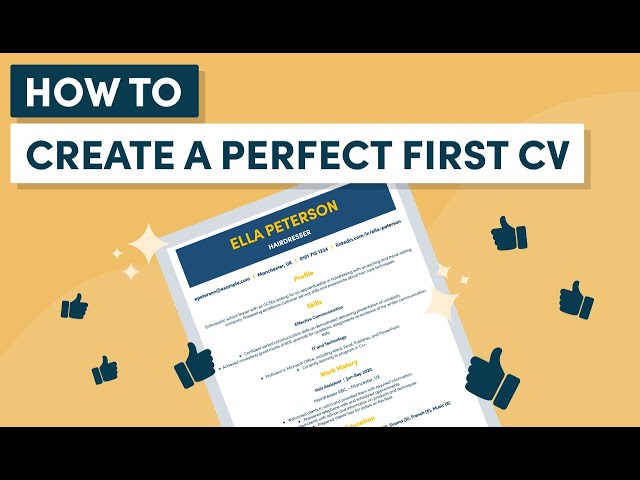 How to Write a Perfect CV with No Experience