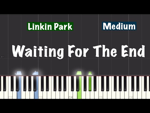 Linkin Park - Waiting For The End Piano Tutorial | Medium