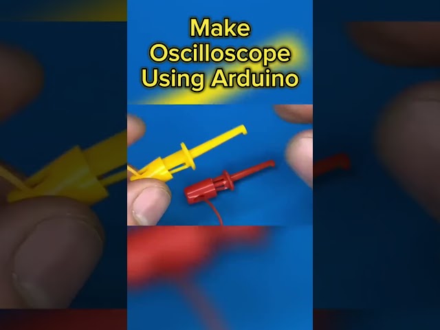 Make oscilloscope by using Arduino #diy
