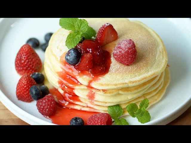 American muffins without baking powder [Super simple] How to Maker MacDonald Pancake B.P. Free
