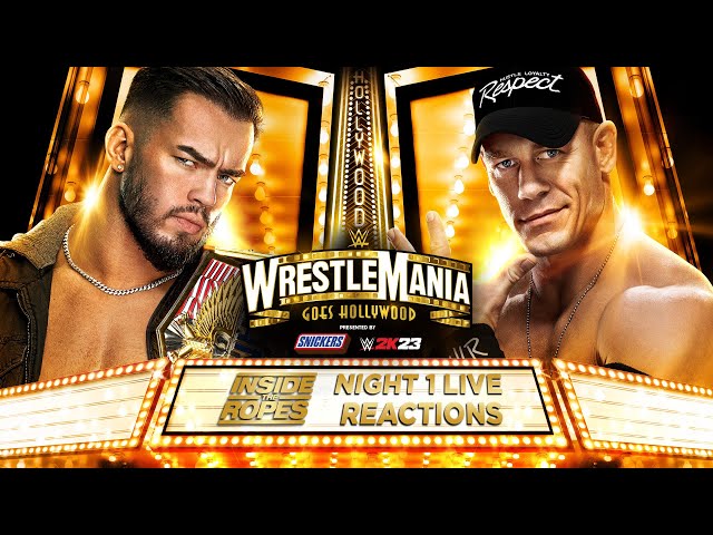 WWE WrestleMania 39 Night 1 LIVE REACTIONS