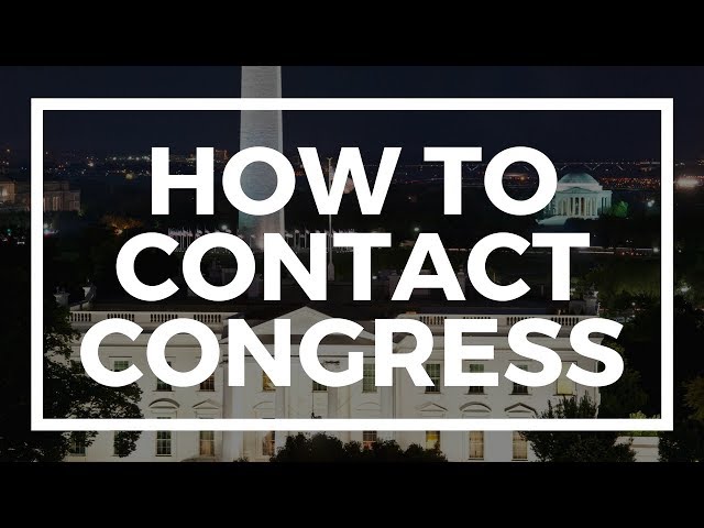 HOW TO CONTACT CONGRESS- 2 Easy Ways to Make A Difference and Get Your Voice Heard