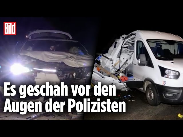 Horror-Unfall: Autofahrer crasht und flieht | Essen