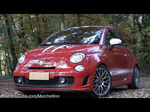 Abarth 500 LOUD Sounds - Rev and Accelerations