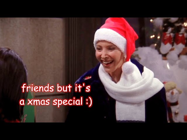friends but it's a christmas special
